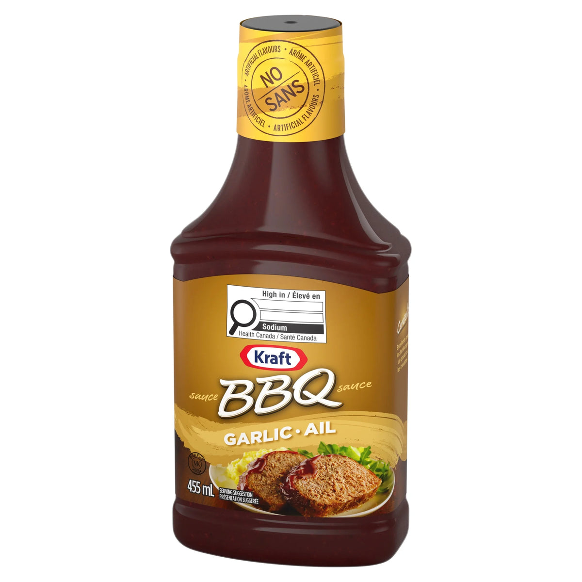 Kraft Garlic BBQ Sauce, 455 mL