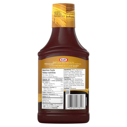 Kraft Garlic BBQ Sauce, 455 mL