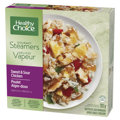 Healthy Choice Gourmet Steamers Sweet & Sour Chicken Frozen Meal, 283 g