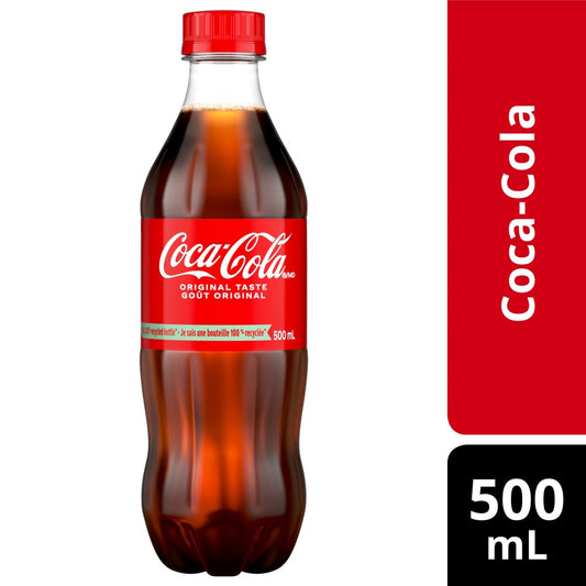 Coca-Cola Cola Bottle, 500 mL