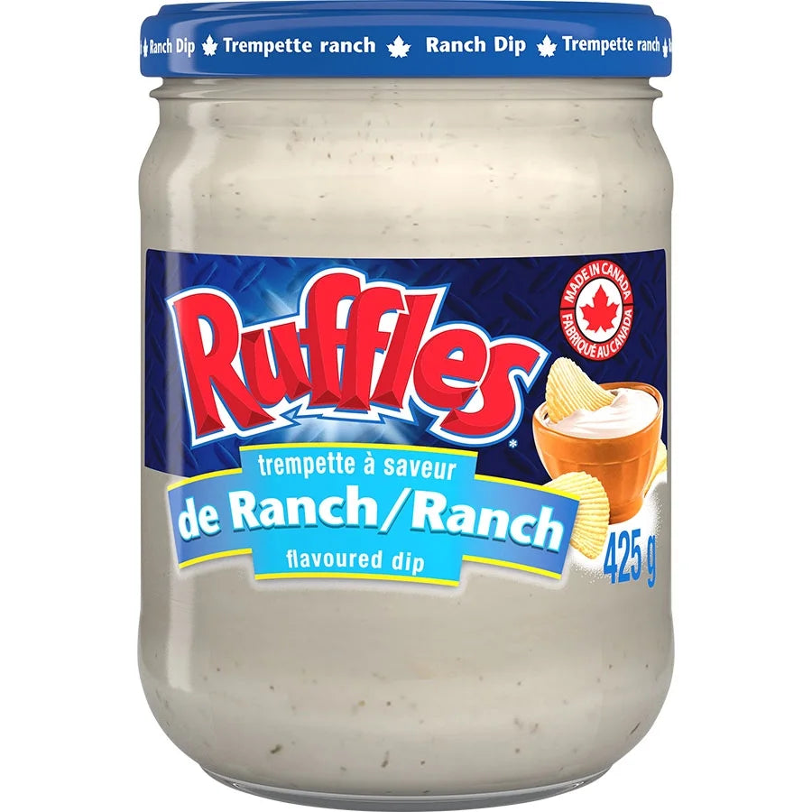 Ruffles Ranch Flavoured Dip, 425 g