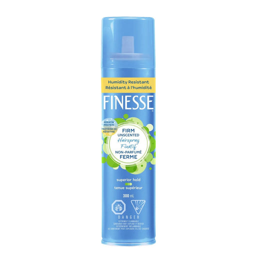 Finesse Firm Hold Unscented Aerosol Hairspray, 300 mL