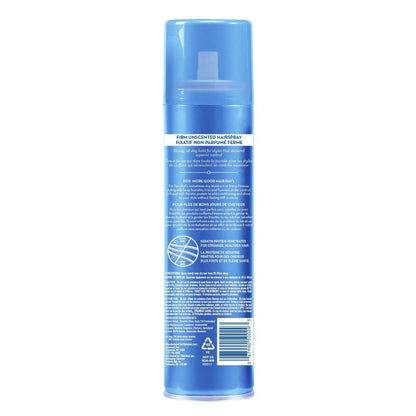 Finesse Firm Hold Unscented Aerosol Hairspray, 300 mL