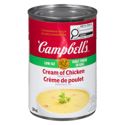 Campbell's Cream of Chicken Soup, Low Fat, 284 mL