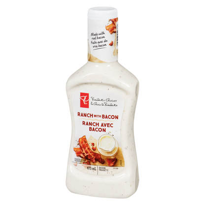 President's Choice Ranch with Bacon Dressing, 475 mL
