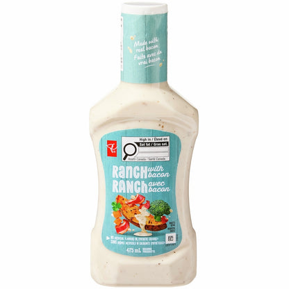 President's Choice Ranch with Bacon Dressing, 475 mL