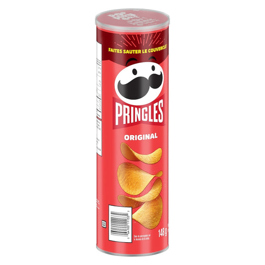 Pringles Potato Chips, Original, 148 g