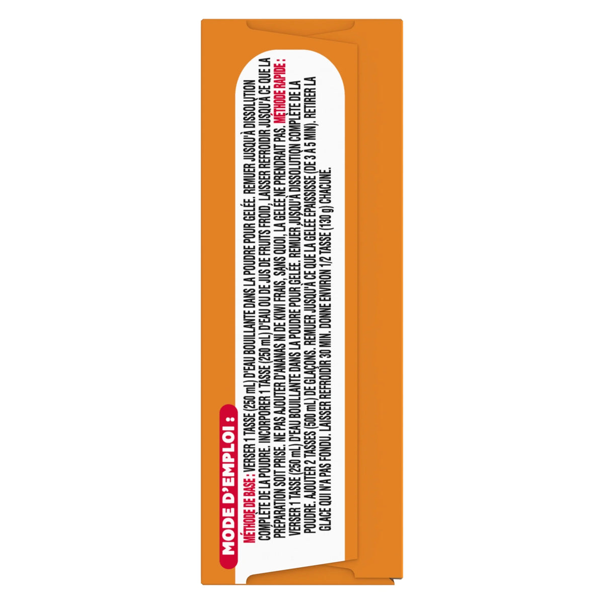 Jell-O Orange Jelly Powder Gelatin Mix, 85 g