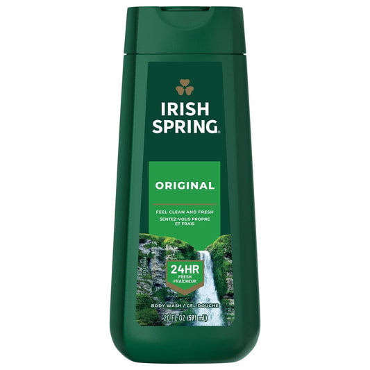 Irish Spring Original Clean Body Wash for Men, 591 mL