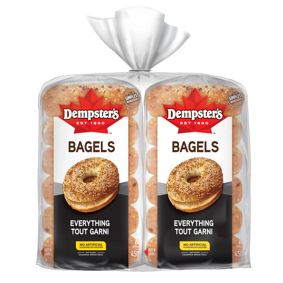 Dempster's Everything Bagels, 12 count