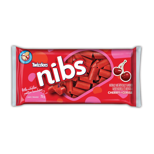 Twizzlers Nibs Cherry Candy, 75 g