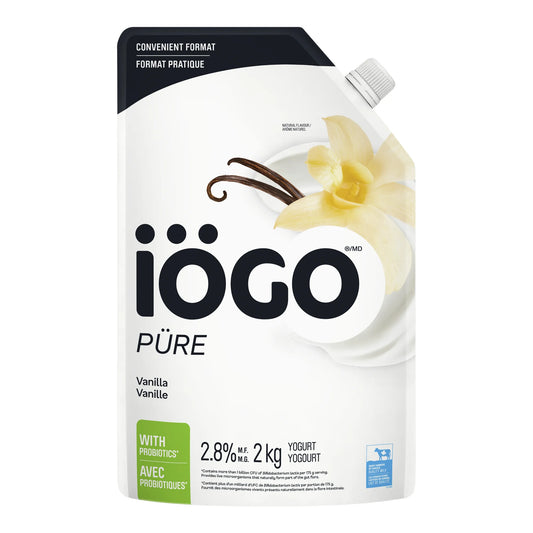IÖGO Püre Vanilla Yogurt, 2 kg