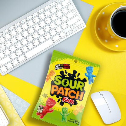 Maynards Sour Patch Kids Original Soft & Chewy Candy, 150 g
