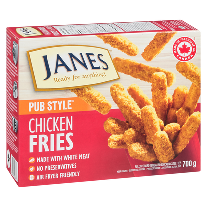 Janes Pub Style Chicken Fries, Fully Cooked, 700 g