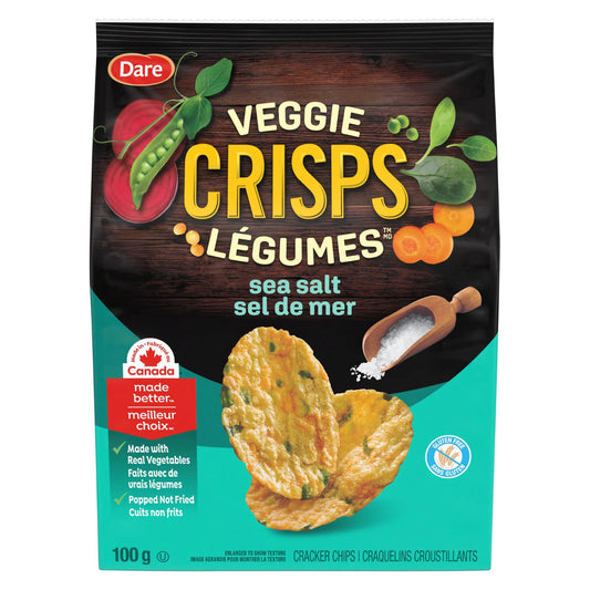 Dare Veggie Crisps Sea Salt, 100 g