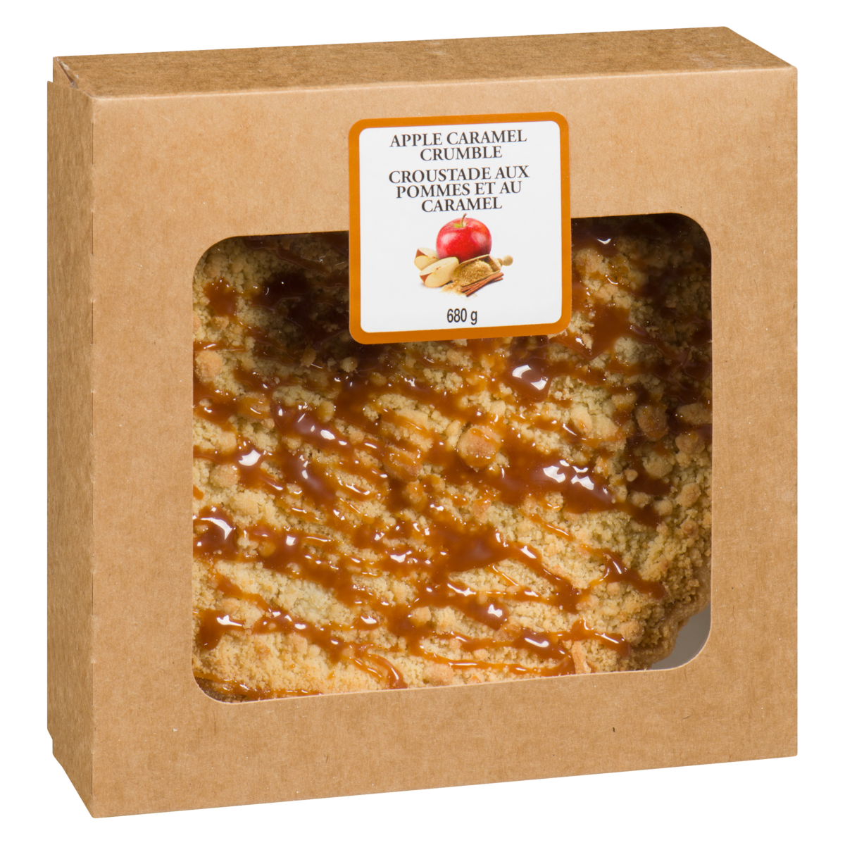 Caramel Apple Pie, 8 Inch, 680 g
