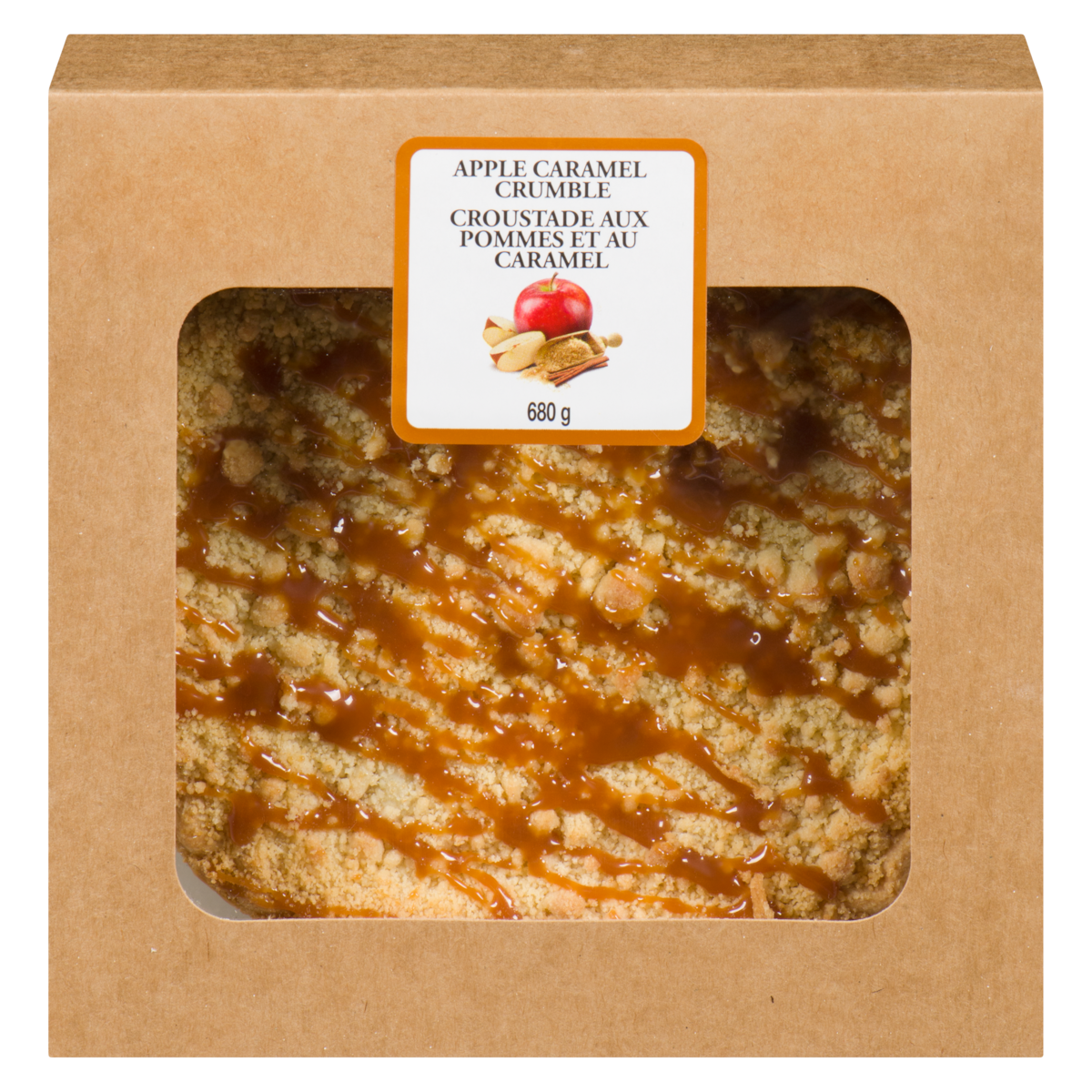 Caramel Apple Pie, 8 Inch, 680 g