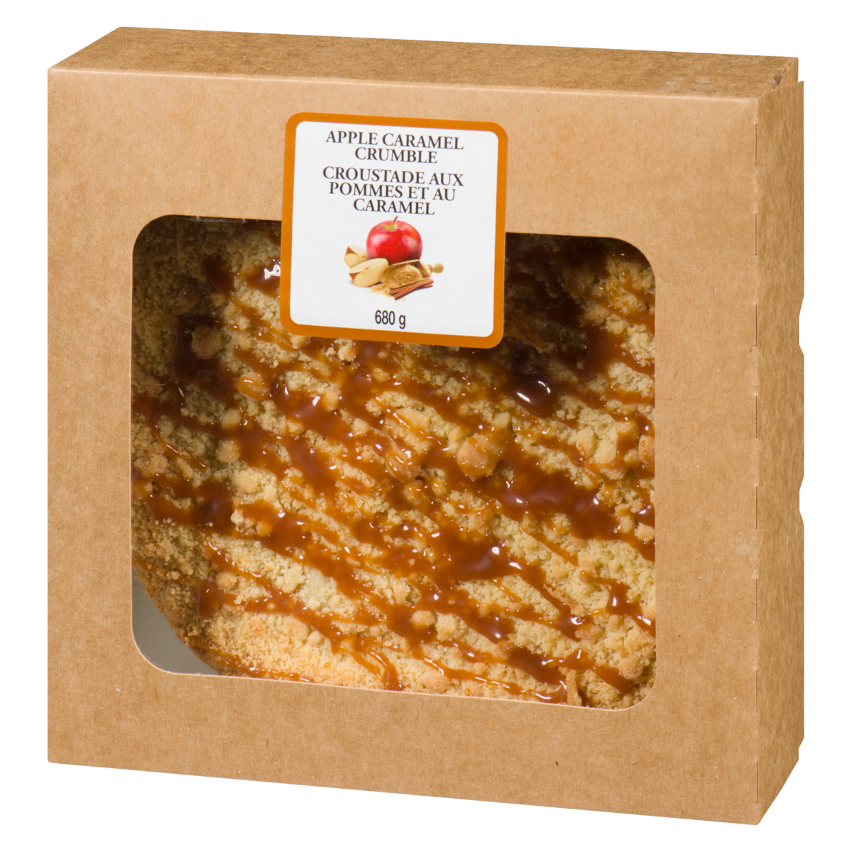 Caramel Apple Pie, 8 Inch, 680 g