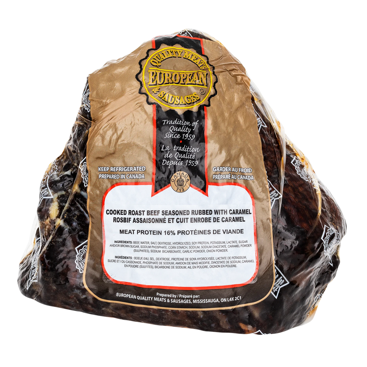 Erie Meats Roast Beef Round, 3 kg average weight