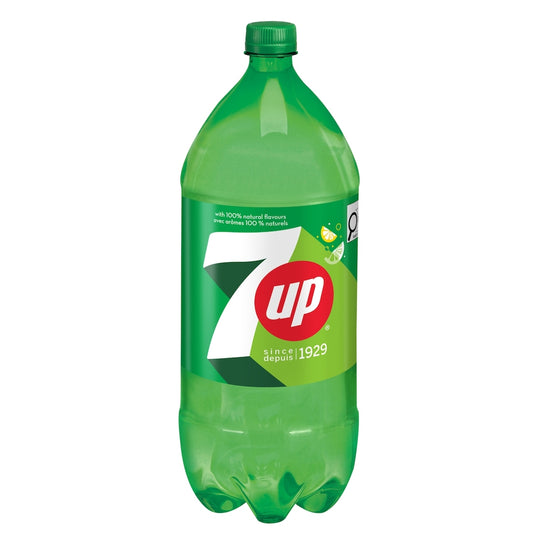 7UP Lemon Lime Soft Drink, 2 L