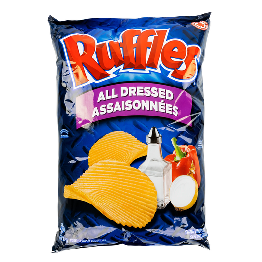 Ruffles All Dressed Potato Chips, 612 g