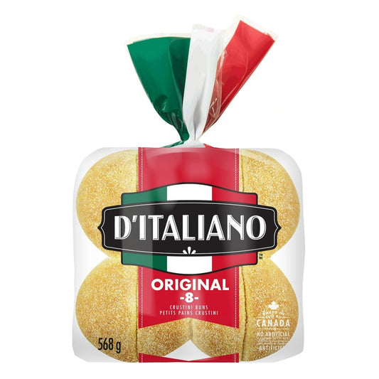 D'Italiano Original Crustini Buns, 8 count, 568 g