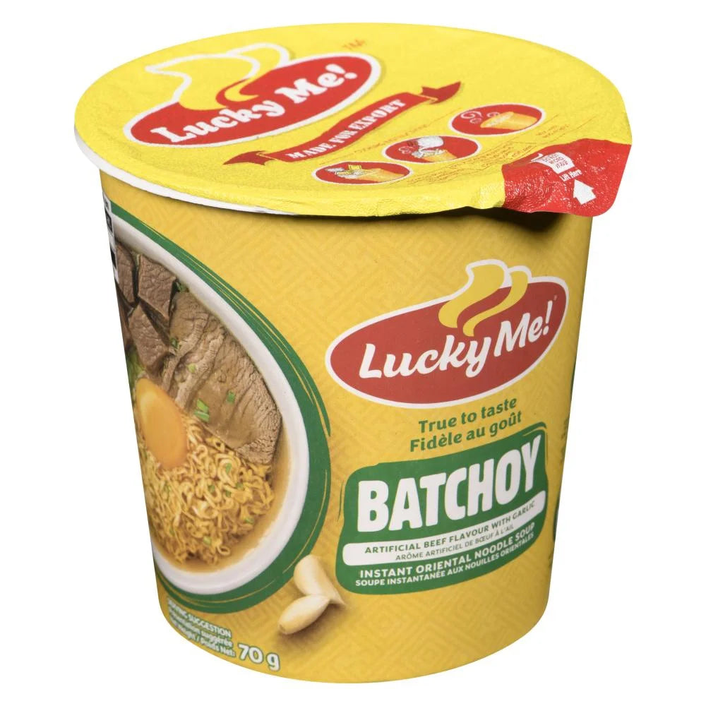 Lucky Me! La Paz Batchoy Flavour Instant Noodles Cup, 70 g