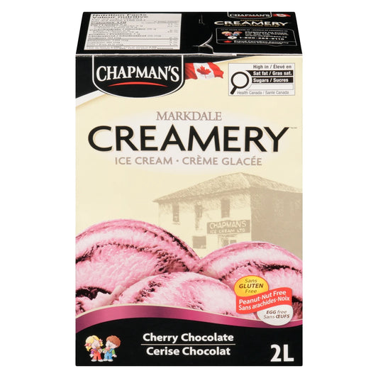 Chapman's Cherry Chocolate Ice Cream, 2 L
