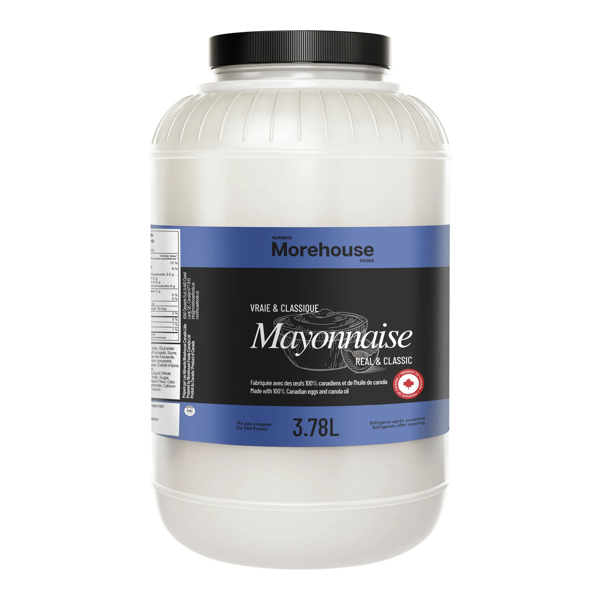 Morehouse Real Mayonnaise, 3.8 L