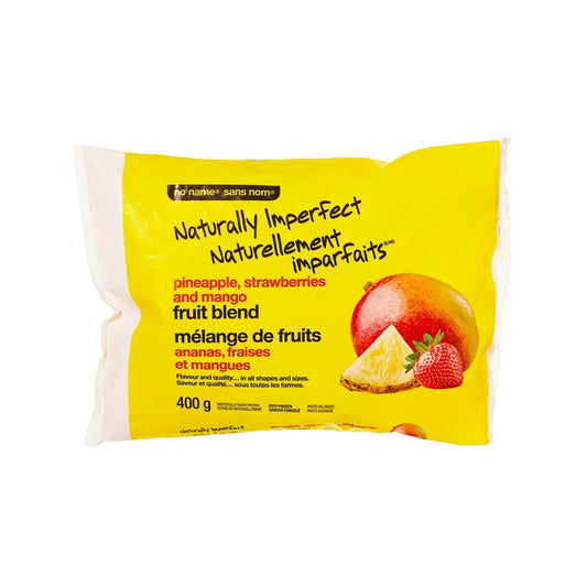 No Name Frozen Pineapple, Strawberries & Mango Fruit Blend, 400 g