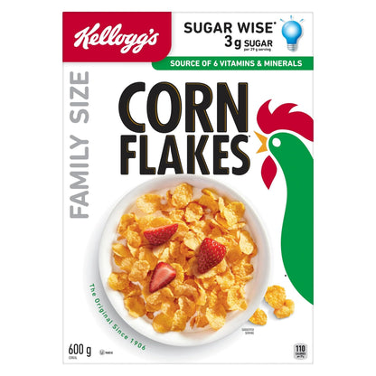 Kellogg's Corn Flakes Cereal, 600 g