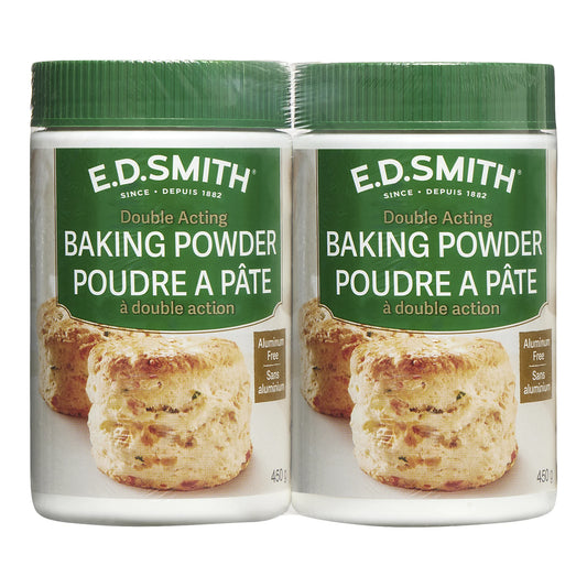 E.D. Smith Baking Powder, 2 × 450 g