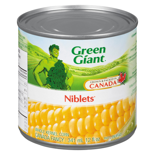 Green Giant Niblet Whole Kernel Corn, 341 mL