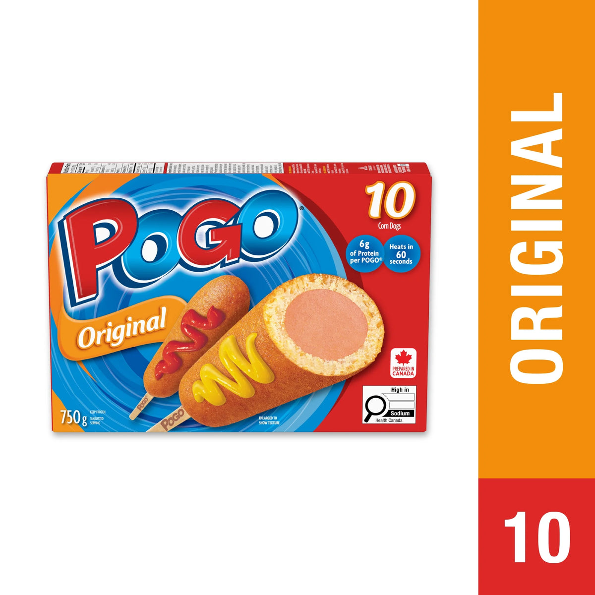 Pogo Original Corn Dogs, 10 Count, 750 g