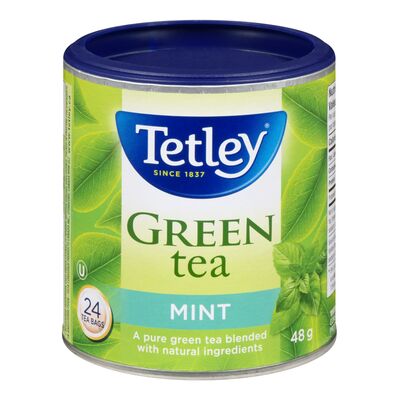 Tetley Mint Green Tea, 24 count