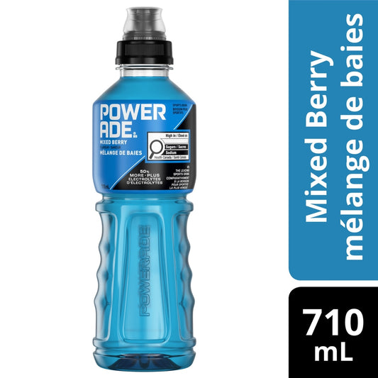Powerade Mixed Berry Sports Drink, 710 mL
