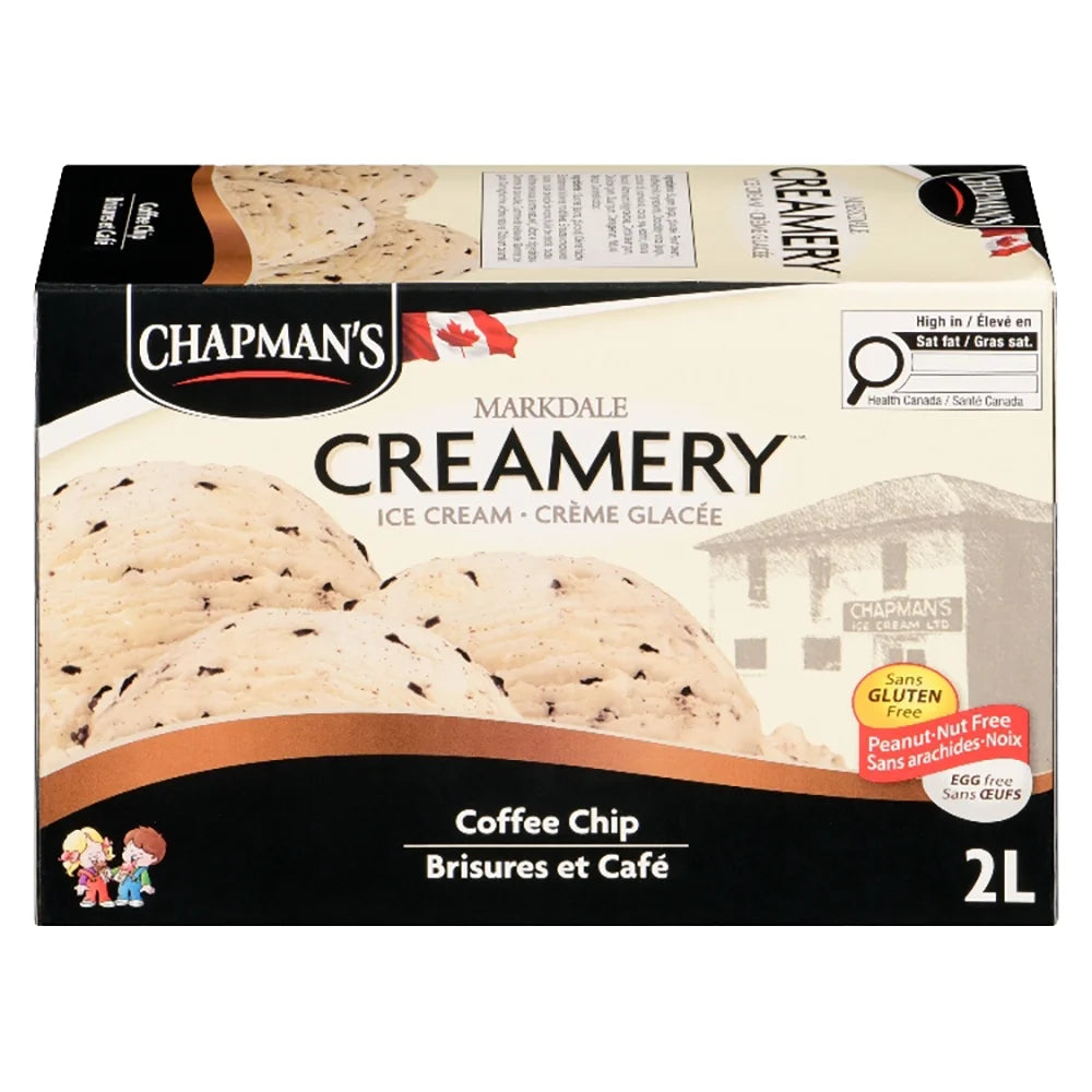 Chapman's Coffee Chip Ice Cream, 2 L