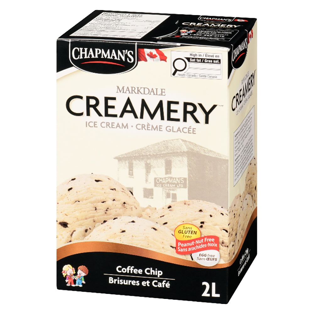 Chapman's Coffee Chip Ice Cream, 2 L