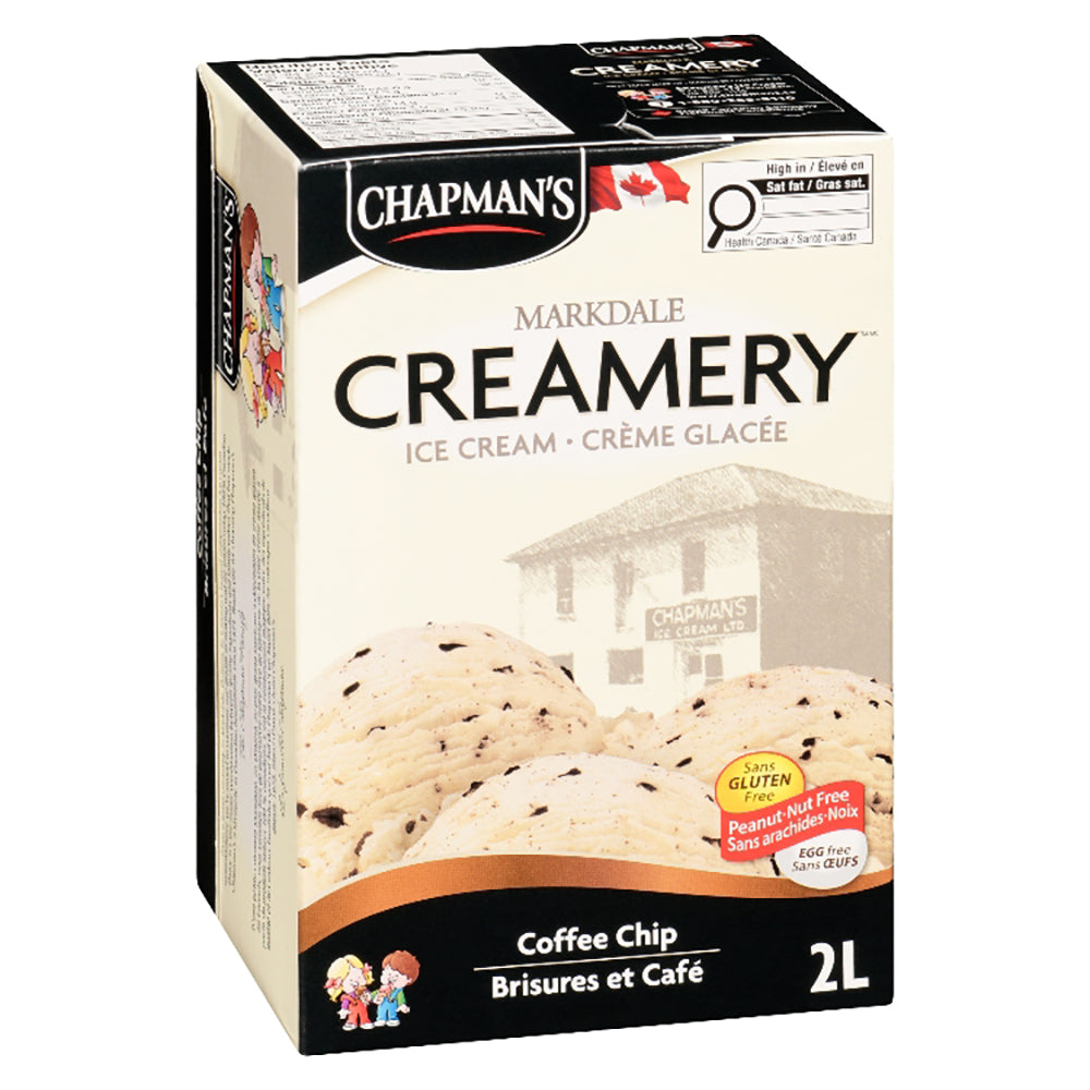 Chapman's Coffee Chip Ice Cream, 2 L