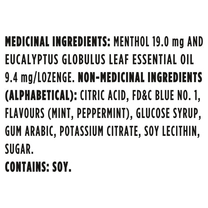 HALLS Extra Strong Menthol Cough Drops, Mentho-Lyptus, 36 count
