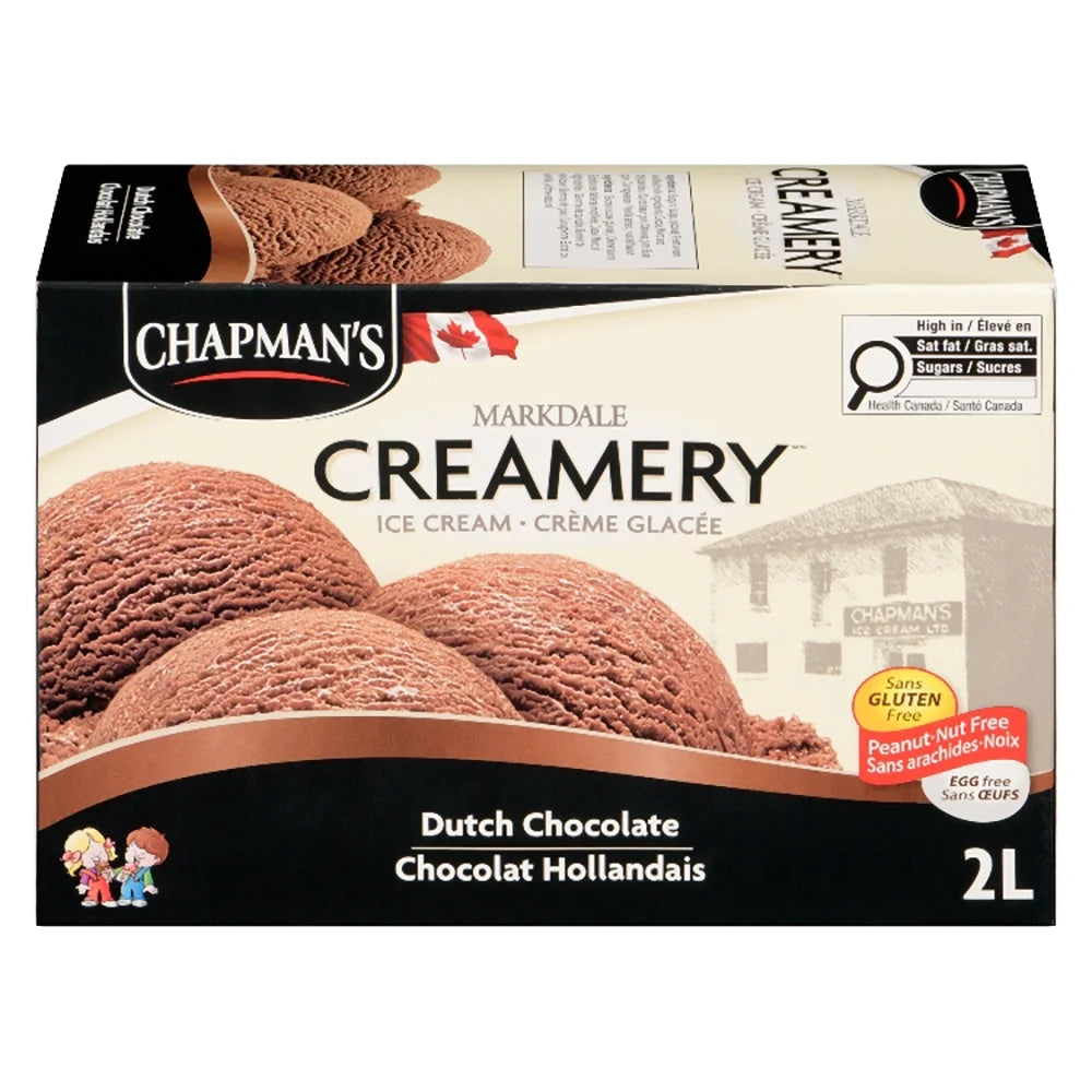 Chapman's Dutch Chocolate Ice Cream, 2 L