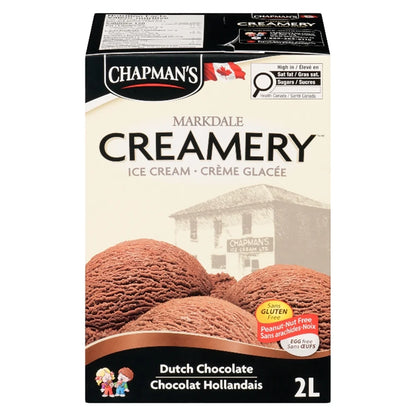 Chapman's Dutch Chocolate Ice Cream, 2 L