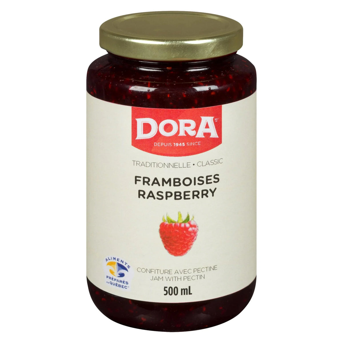 Dora Raspberry Jam With Pectin, 500 mL
