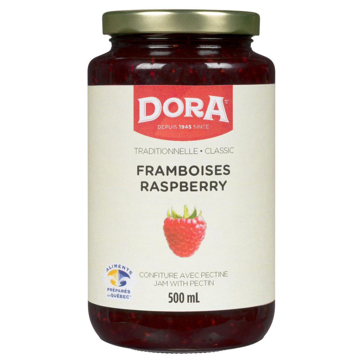 Dora Raspberry Jam With Pectin, 500 mL