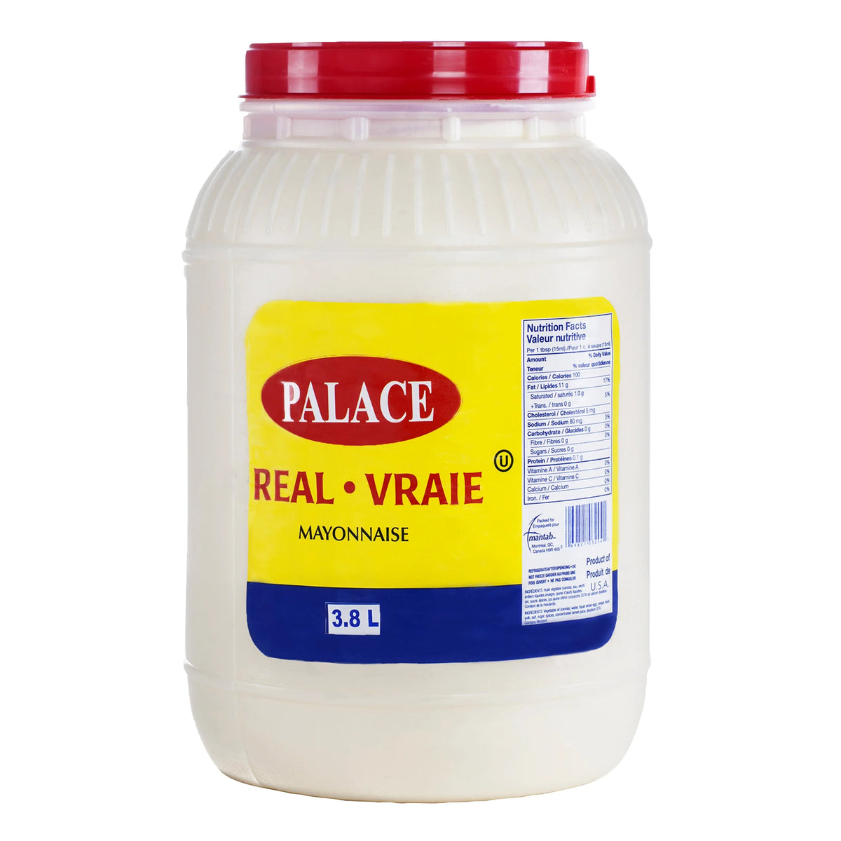 Palace Real Mayonnaise, 3.8 L