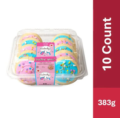 Kimberley's Bakeshoppe® Vanilla Unicorn Frosted Cookies, 10 count, 383 g