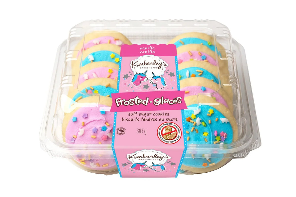 Kimberley's Bakeshoppe® Vanilla Unicorn Frosted Cookies, 10 count, 383 g