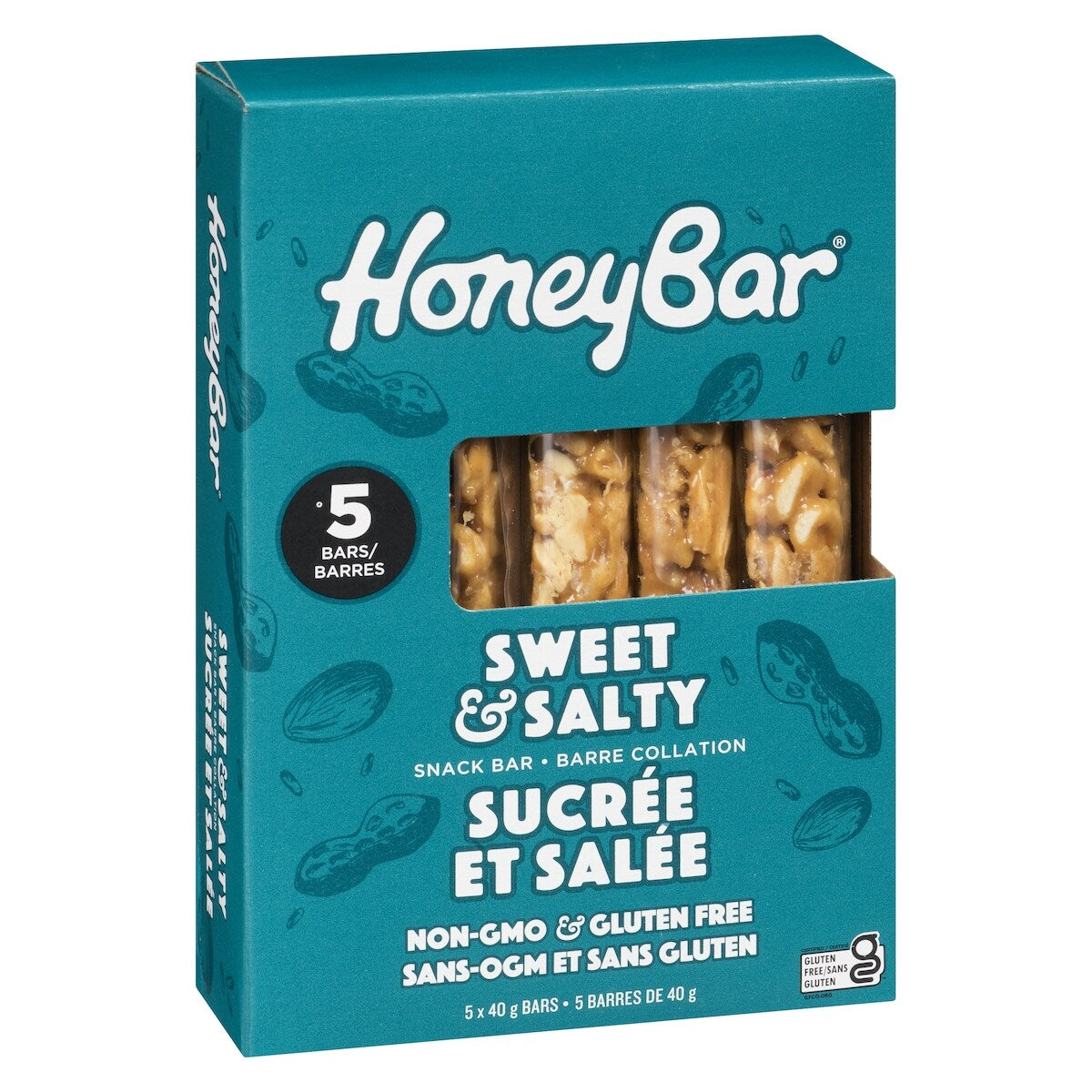 Honeybar Sweet & Salty Snack Bar, 200 g