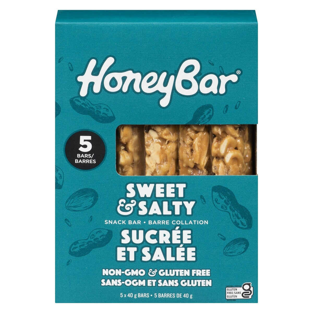 Honeybar Sweet & Salty Snack Bar, 200 g