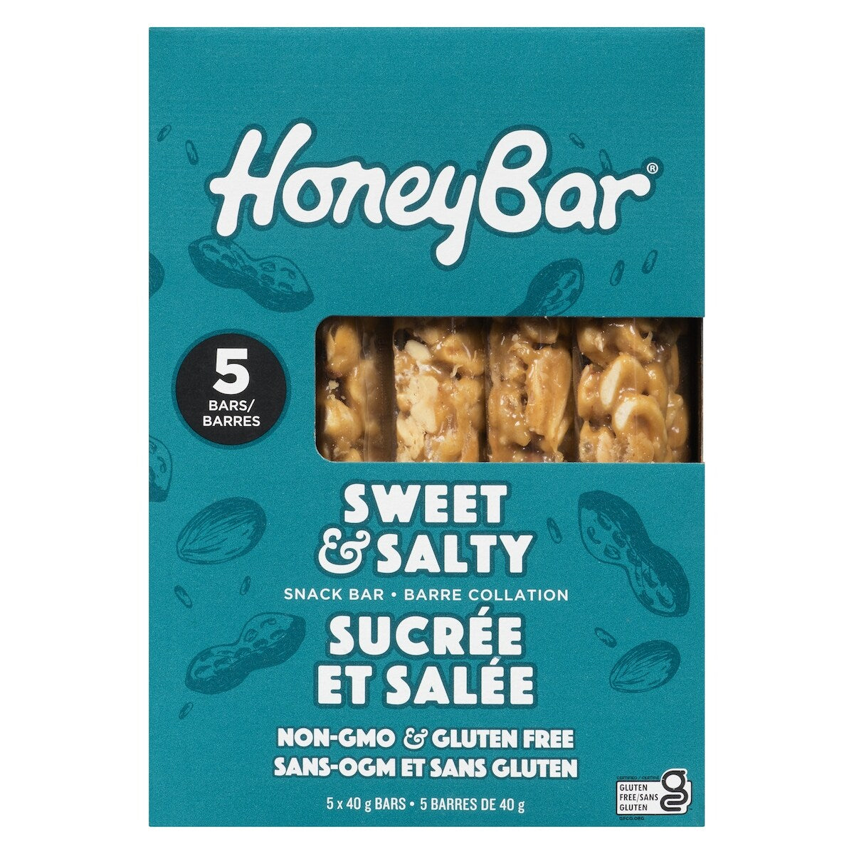 Honeybar Sweet & Salty Snack Bar, 200 g